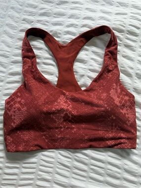 Old Navy Burnt Copper Racerback Sports Bra